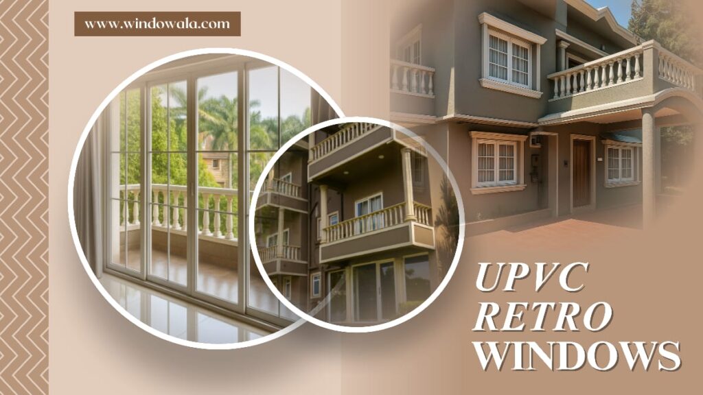 Retro is Back: Georgian Bar uPVC Windows for Villas with Timeless Charm